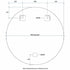 Rio Round Polished Edge Bathroom Mirror
